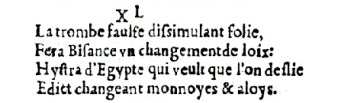 Nostradamus - Antoine du Rosne 1557