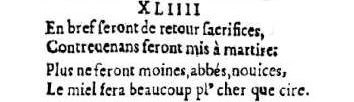 Nostradamus - Antoine du Rosne 1557