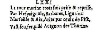 Nostradamus - Antoine du Rosne 1557