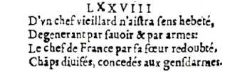 Nostradamus - Antoine du Rosne 1557