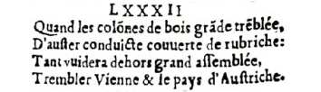 Nostradamus - Antoine du Rosne 1557