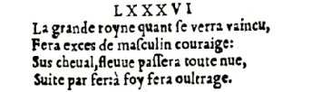 Nostradamus - Antoine du Rosne 1557