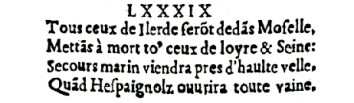 Nostradamus - Antoine du Rosne 1557