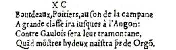 Nostradamus - Antoine du Rosne 1557