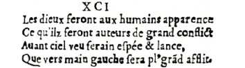 Nostradamus - Antoine du Rosne 1557