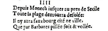 Nostradamus - Antoine du Rosne 1557