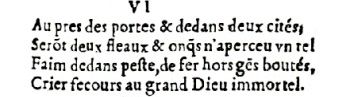 Nostradamus - Antoine du Rosne 1557