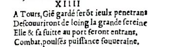 Nostradamus - Antoine du Rosne 1557