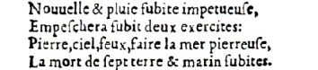 Nostradamus - Antoine du Rosne 1557