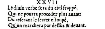 Nostradamus - Antoine du Rosne 1557