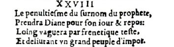 Nostradamus - Antoine du Rosne 1557