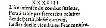 Nostradamus - Antoine du Rosne 1557