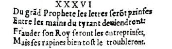 Nostradamus - Antoine du Rosne 1557