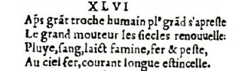 Nostradamus - Antoine du Rosne 1557