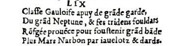 Nostradamus - Antoine du Rosne 1557