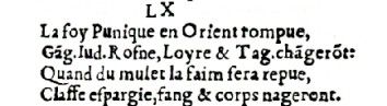 Nostradamus - Antoine du Rosne 1557