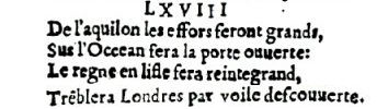 Nostradamus - Antoine du Rosne 1557
