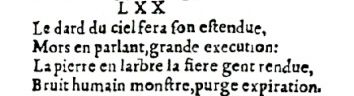 Nostradamus - Antoine du Rosne 1557