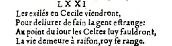 Nostradamus - Antoine du Rosne 1557