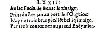 Nostradamus - Antoine du Rosne 1557