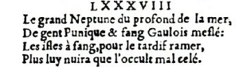 Nostradamus - Antoine du Rosne 1557