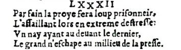 Nostradamus - Antoine du Rosne 1557