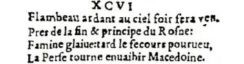 Nostradamus - Antoine du Rosne 1557