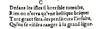 Nostradamus - Antoine du Rosne 1557