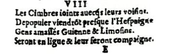 Nostradamus - Antoine du Rosne 1557