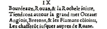 Nostradamus - Antoine du Rosne 1557