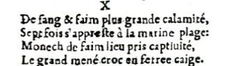 Nostradamus - Antoine du Rosne 1557