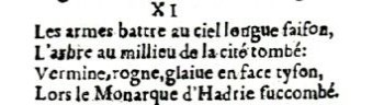 Nostradamus - Antoine du Rosne 1557