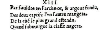 Nostradamus - Antoine du Rosne 1557