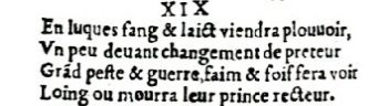 Nostradamus - Antoine du Rosne 1557