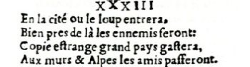 Nostradamus - Antoine du Rosne 1557