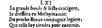 Nostradamus - Antoine du Rosne 1557