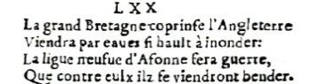 Nostradamus - Antoine du Rosne 1557