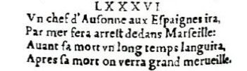 Nostradamus - Antoine du Rosne 1557