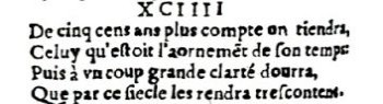 Nostradamus - Antoine du Rosne 1557