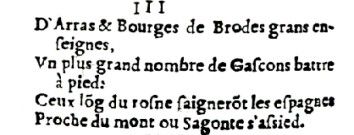 Nostradamus - Antoine du Rosne 1557