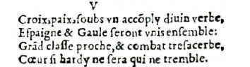 Nostradamus - Antoine du Rosne 1557