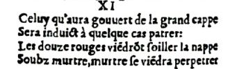 Nostradamus - Antoine du Rosne 1557