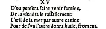 Nostradamus - Antoine du Rosne 1557