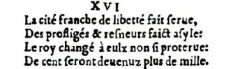Nostradamus - Antoine du Rosne 1557