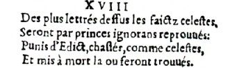 Nostradamus - Antoine du Rosne 1557