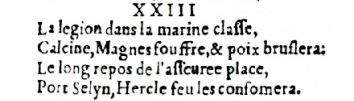 Nostradamus - Antoine du Rosne 1557