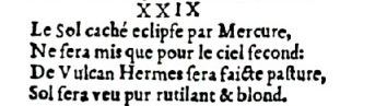 Nostradamus - Antoine du Rosne 1557