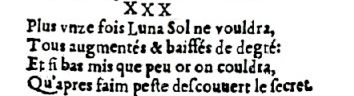 Nostradamus - Antoine du Rosne 1557