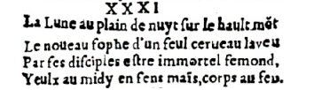 Nostradamus - Antoine du Rosne 1557