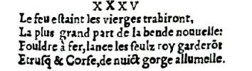 Nostradamus - Antoine du Rosne 1557